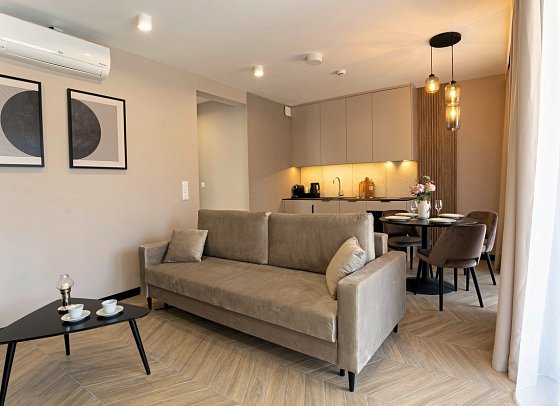 Sea & Forest Resort Miedzyzdroje - Wohnbeispiel Juniorsuite (Zimmercodierung JB1)