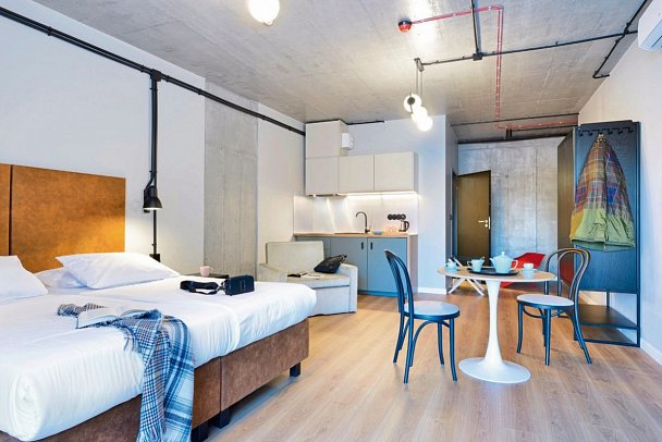 ARCHE Dwór Uphagena Gdansk - Wohnbeispiel Studio (Zimmercodierung SB1)