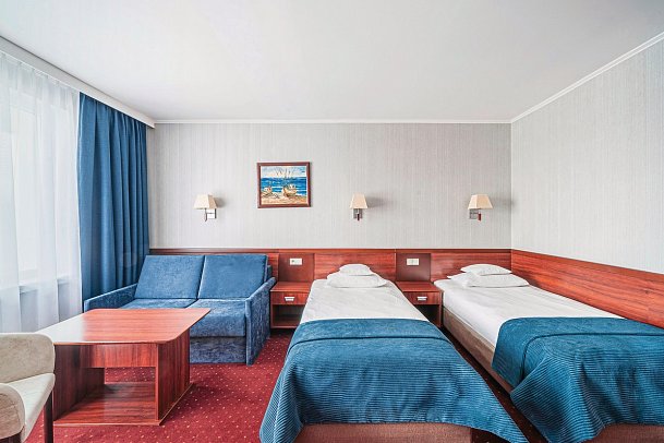 Lidia Hotel - Wohnbeispiel Doppelzimmer Gebäude Lidia Spa (Zimmercodierungen DB1 & DB2)