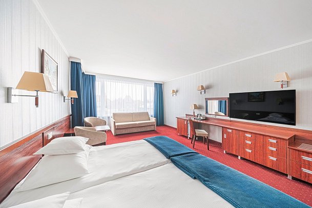 Lidia Hotel - Wohnbeispiel Doppelzimmer Lux Gebäude Lidia Spa (Zimmercodierung DD1)