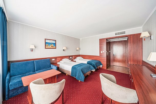 Lidia Hotel - Wohnbeispiel Doppelzimmer Gebäude Lidia Spa (Zimmercodierungen DB1 & DB2)