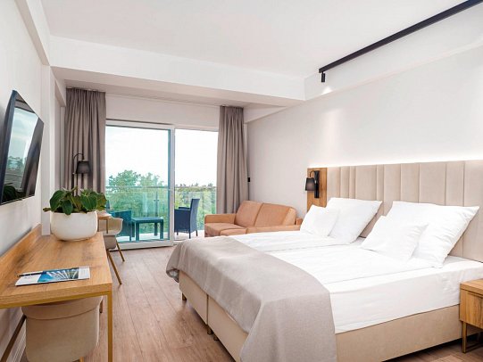 Sea Resort Król Plaza Spa & Wellness - Wohnbeispiel Juniorsuite (Zimmercodierung JBU)