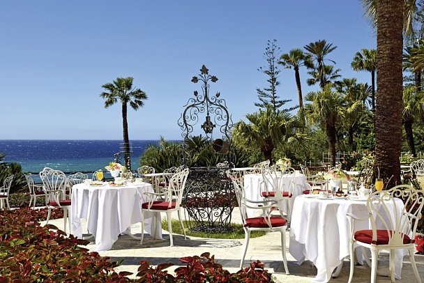 Royal Hotel Sanremo - Frühstücksterrasse