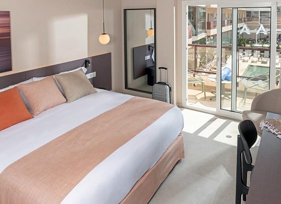 AQUA Hotel Promenade & Spa - Wohnbeispiel Doppelzimmer Design (Zimmercodierungen DG1 & DG2)