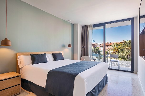 AQUA Hotel Silhouette & Spa - Wohnbeispiel Doppelzimmer Premium (Zimmercodierung DM1)