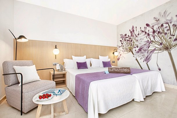 Sumus Hotel Monteplaya - Wohnbeispiel Doppelzimmer Komfort (Zimmercodierung DF1)