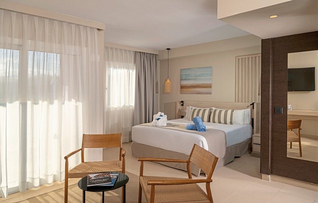 AQUA Hotel The Breeze - Wohnbeispiel Juniorsuite (Zimmercodierungen JB1 & JB2)