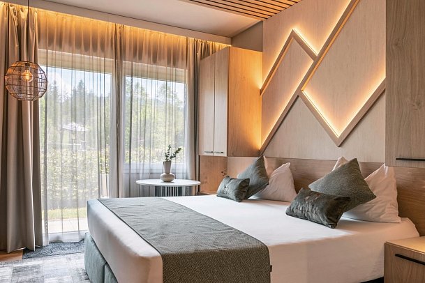 Aldiana Club Salzkammergut - Wohnbeispiel Doppelzimmer (Zimmercodierungen FB1, DB1, DP1, EX1, EX2, DBB & FB2)