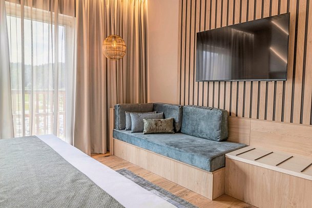 Aldiana Club Salzkammergut - Wohnbeispiel Familienzimmer mit Verbindungstür (Zimmercodierungen FV1 & FVB)