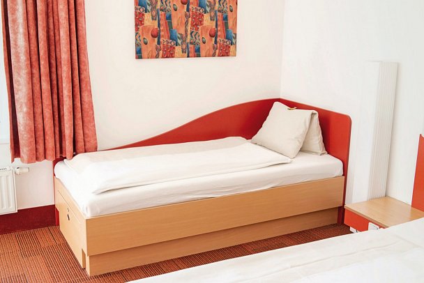 H2O Hotel-Therme-Resort - Wohnbeispiel Dreibettzimmer Thermenseite (Zimmercodierung TS1)