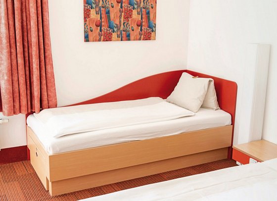 H2O Hotel-Therme-Resort - Wohnbeispiel Dreibettzimmer Thermenseite (Zimmercodierung TS1)