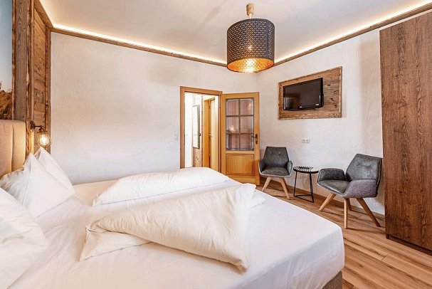 Aktivhotel Pehab - Wohnbeispiel Doppelzimmer Romantik (Zimmercodierungen DB1, DB3 & EC1)