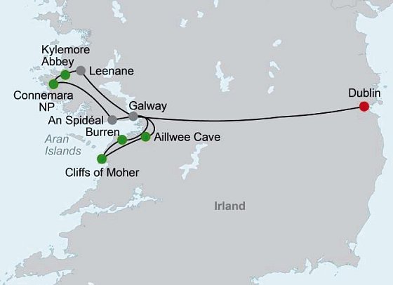 Höhepunkte rund um Galway