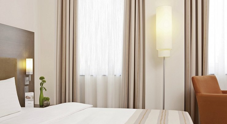 IntercityHotel Hannover - Wohnbeispiel Doppelzimmer (Zimmercodierungen DB1 & DC1)