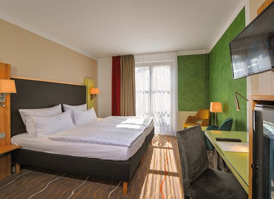 Landhotel Schnuck - Wohnbeispiel Doppelzimmer Komfort (Zimmercodierung DB1)