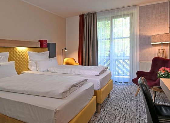 Landhotel Schnuck - Wohnbeispiel Doppelzimmer Komfort (Zimmercodierung DB1)