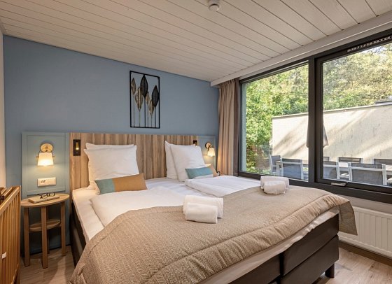 Center Parcs Bispinger Heide - Wohnbeispiel Haus VIP (Zimmercodierungen BD1 & BD2)