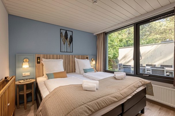 Center Parcs Bispinger Heide - Wohnbeispiel Haus VIP (Zimmercodierungen BD1 & BD2)