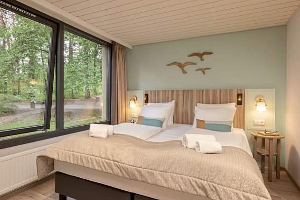Center Parcs Bispinger Heide - Wohnbeispiel Haus VIP (Zimmercodierungen BD1 & BD2)