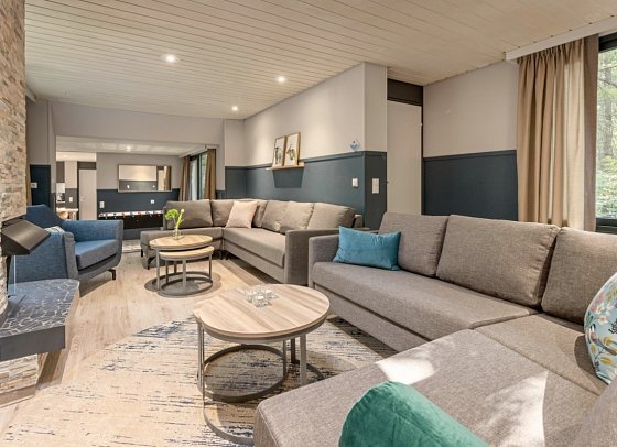 Center Parcs Bispinger Heide - Wohnbeispiel Haus VIP (Zimmercodierungen BD1 & BD2)