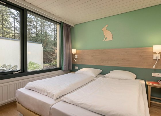 Center Parcs Bispinger Heide - Wohnbeispiel Haus Comfort (Zimmercodierungen BF1, BF2, BB1 & BB2)