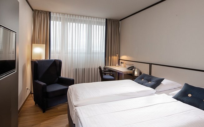 Seminaris Hotel Lüneburg - Wohnbeispiel Doppelzimmer Standard (Zimmercodierung DG1)