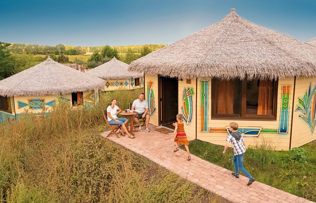 Serengeti Park Lodge - Wohnbeispiel Jambo Lodge (Zimmercodierungen UX2, XB2 & XG2)