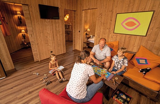 Serengeti Park Lodge - Wohnbeispiel Jambo Lodge (Zimmercodierungen UX2, XB2 & XG2)