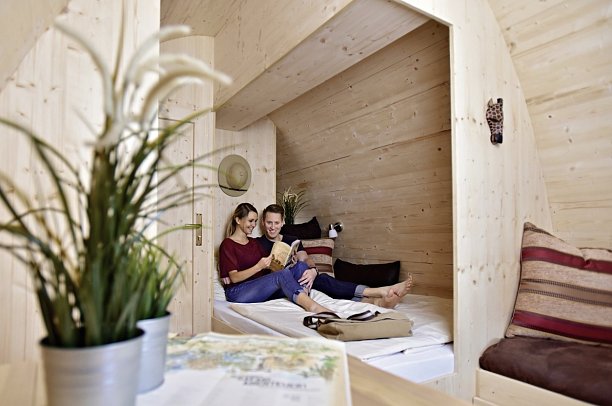 Serengeti Park Lodge - Wohnbeispiel Dschungel Lodge (Zimmercodierungen UX3 & XB3)