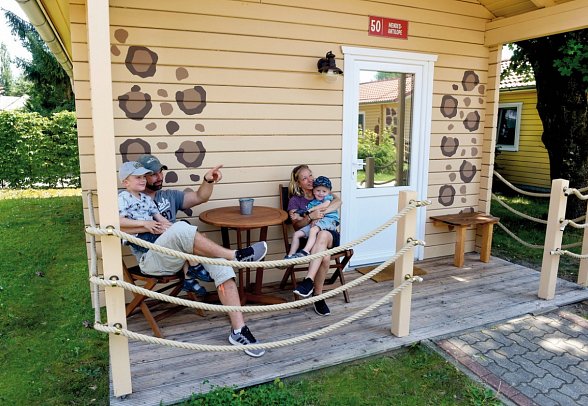 Serengeti Park Lodge - Wohnbeispiel Comfort Lodge (Zimmercodierungen UX4, XB4 & XG4)