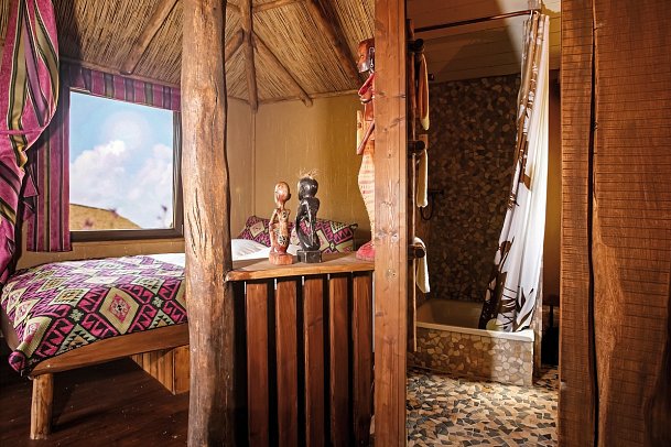 Serengeti Park Lodge - Wohnbeispiel Masai Mara (Zimmercodierungen UX1, XB1 & XG1)