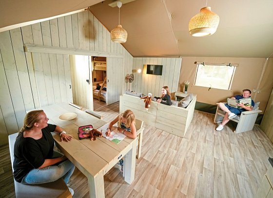 Serengeti Park Lodge - Wohnbeispiel Tongasoa Lodge (Zimmercodierungen UX8 & UX7)