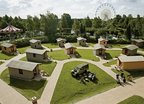 Serengeti Park Lodge - Wohnbeispiel Abenteuer Lodge (Zimmercodierungen UX5 & XB5)