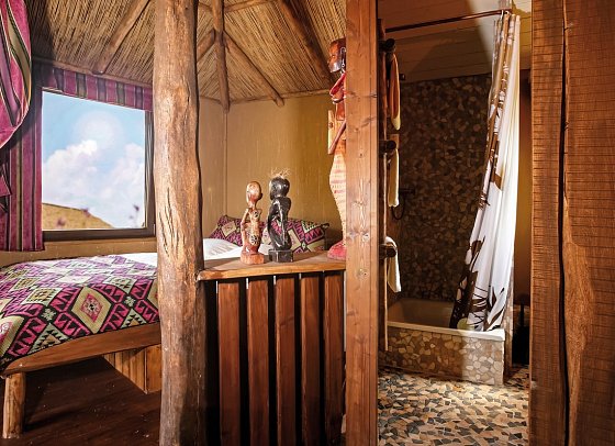 Serengeti Park Lodge - Wohnbeispiel Masai Mara (Zimmercodierungen UX1, XB1 & XG1)