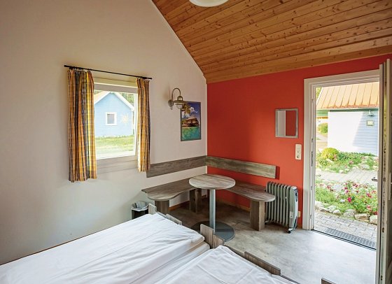 Heide Park Holiday Camp - Wohnbeispiel 2er Blockhütte (Zimmercodierungen XB1 & XB2)