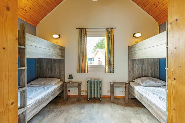 Heide Park Holiday Camp - Wohnbeispiel 4er Blockhütte (Zimmercodierungen XB5 & XB6)