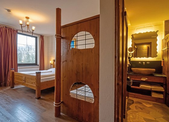 Heide Park Abenteuerhotel - Wohnbeispiel Piratenzimmer (Zimmercodierungen XB1 & XB2)