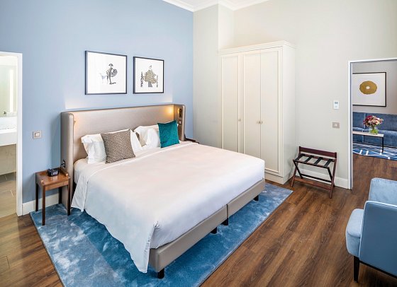 Fraser Suites Hamburg - Wohnbeispiel One Bedroom Deluxe Suite (Zimmercodierung WD1)