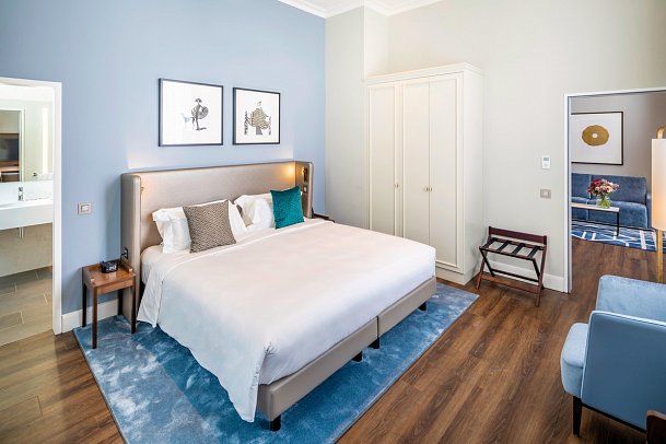 Fraser Suites Hamburg - Wohnbeispiel One Bedroom Deluxe Suite (Zimmercodierung WD1)