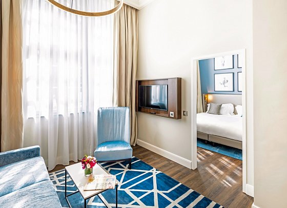 Fraser Suites Hamburg - Wohnbeispiel One Bedroom Deluxe Suite (Zimmercodierung WD1)