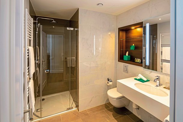 Fraser Suites Hamburg - Wohnbeispiel One Bedroom Deluxe Suite (Zimmercodierung WD1)