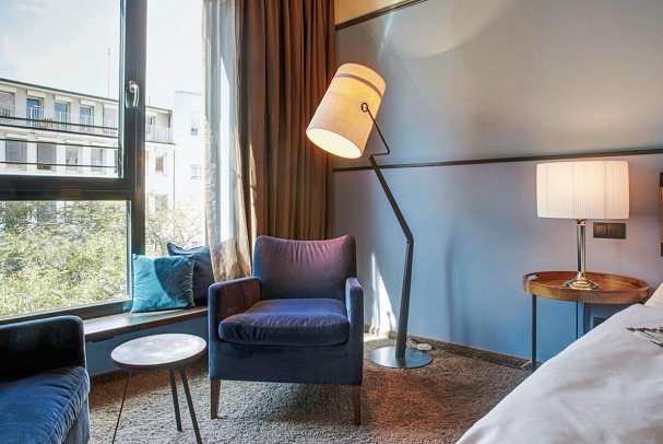 The George Hotel Hamburg - Wohnbeispiel Doppelzimmer George M (Zimmercodierung DF1)