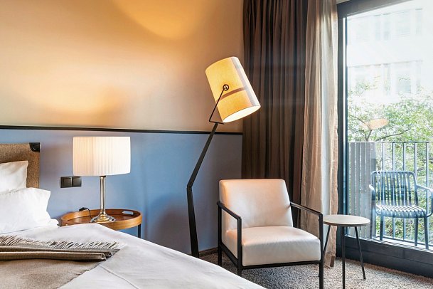 The George Hotel Hamburg - Wohnbeispiel Doppelzimmer George M (Zimmercodierung DF1)