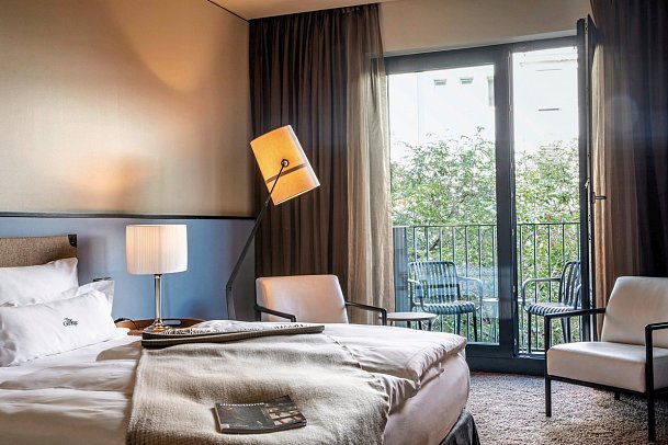 The George Hotel Hamburg - Wohnbeispiel Doppelzimmer George M (Zimmercodierung DF1)