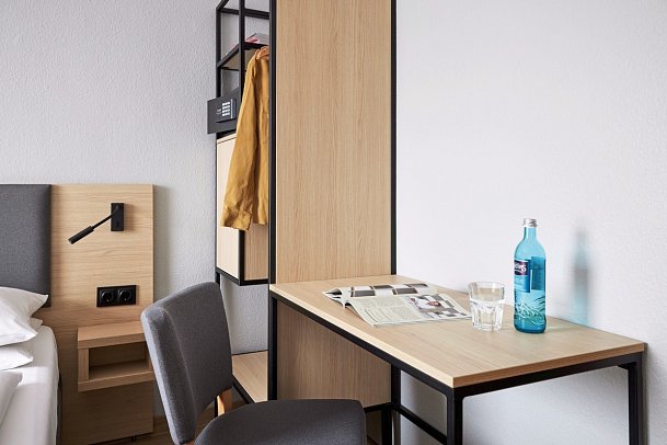 Hotel Central - Wohnbeispiel Doppelzimmer Standard (Zimmercodierung DB1)