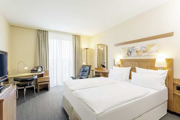 NH Hamburg Horner Rennbahn - Wohnbeispiel Doppelzimmer Standard (Zimmercodierung DG1)