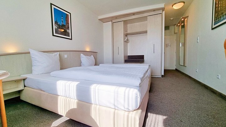 Panorama Inn - Wohnbeispiel Doppelzimmer Standard (Zimmercodierungen DG1 & DC1)