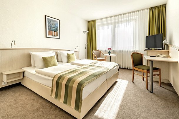 Panorama Inn - Wohnbeispiel Doppelzimmer Standard (Zimmercodierungen DG1 & DC1)