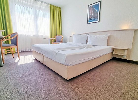 Panorama Inn - Wohnbeispiel Doppelzimmer Standard (Zimmercodierungen DG1 & DC1)