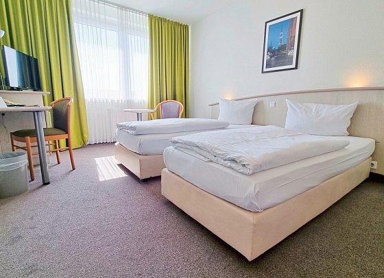 Panorama Inn - Wohnbeispiel Doppelzimmer Standard (Zimmercodierungen DG1 & DC1)
